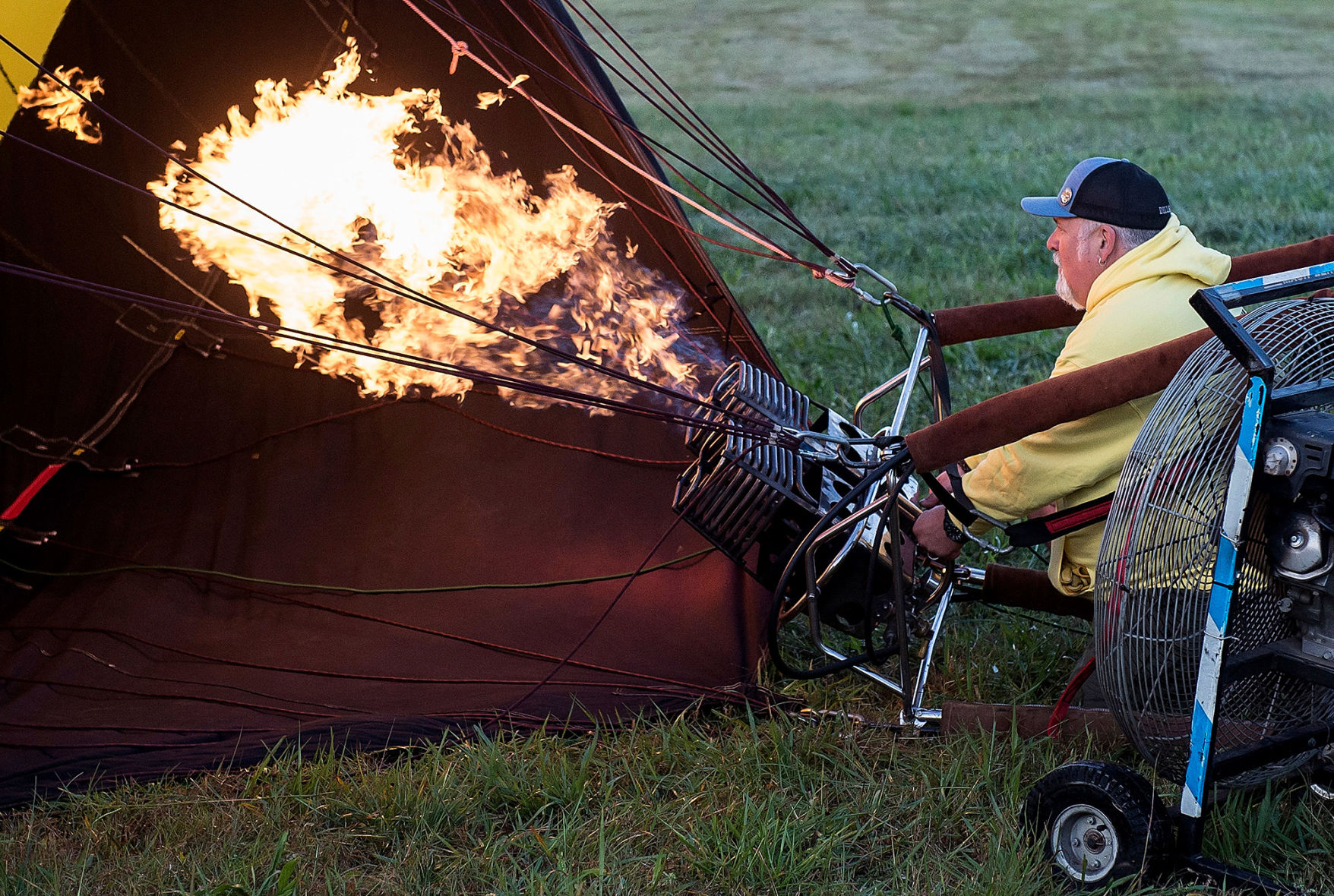 Hot air balloon ride